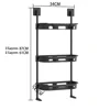 Wall Mounted Storage Rack Toilet Multi Purpose Organizer Moisture-Proof Portable Shelves Simplicity Multi-Storey Organizer Shelf 6