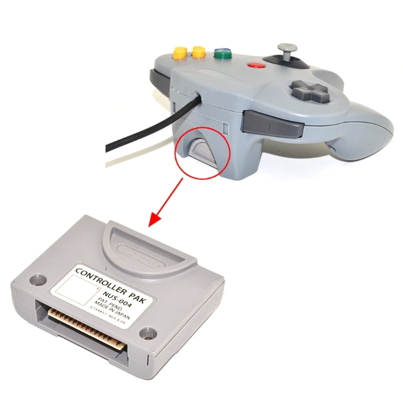 GameConsoleStorageMemoryCardN64ControllerPackExpanso128Mde