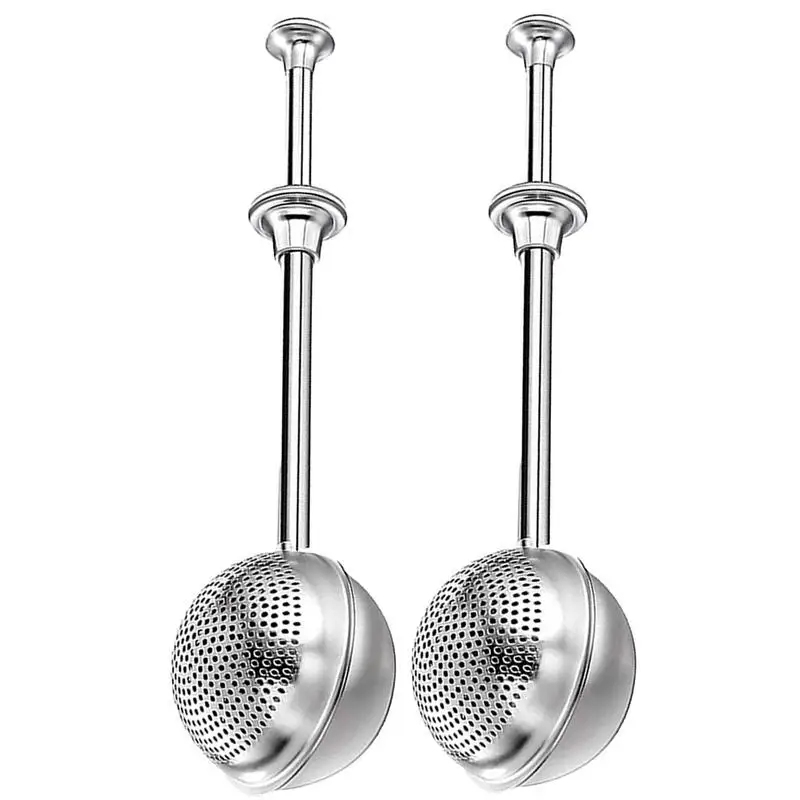 

2Pcs Stainless Steel Powder Sugar Shaker With Ergonomic Design Durable And Rust Proof For Sugar Flour Spices Flour Sugar Powder