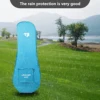 Golf Cart Bag Rain Cover,Foldable Golf Bag Cover,Nylon Light Weight Golf Travel Cover 2