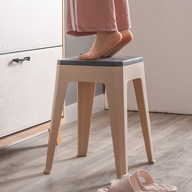 

MK1351-Plastic thickened simple non-slip stool
