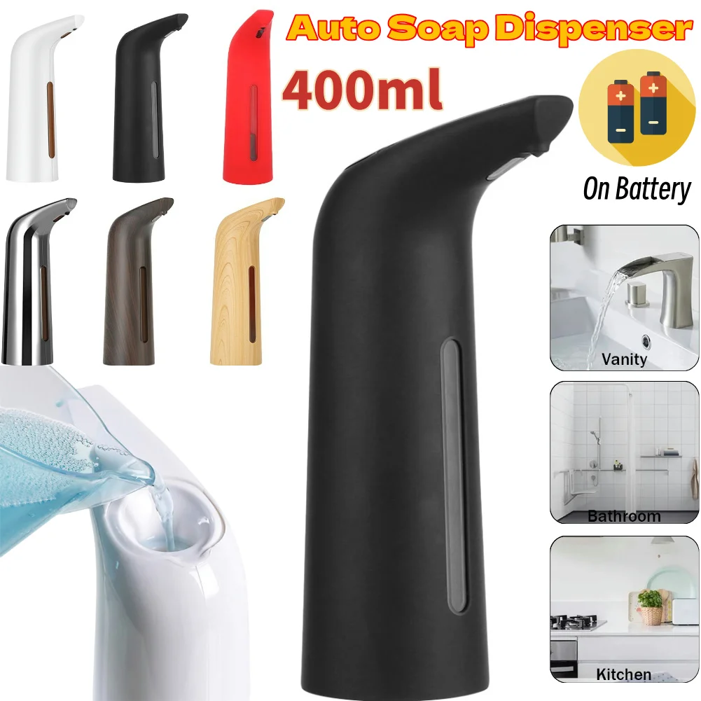 Soap Dispenser Smart Induction Infrared Induction Auto Dish Soap Household Waterproof Portable for Bathroom Restaurant