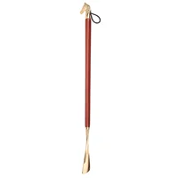 Shoehorn Shoe Horn Travel Pocket Tools Household Auxiliary Shoe Helper Copper Shoe Lifter Home Shoe Horn Man Tools Kids 2