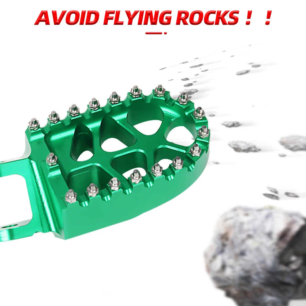 FootRest Foot Pegs Pedal For XRV650 XRV750 CRF1000L CRF230L CR80R XR250R XR400R XR650L KLX250R KLX300R KLX650 KLX650R KLR650
