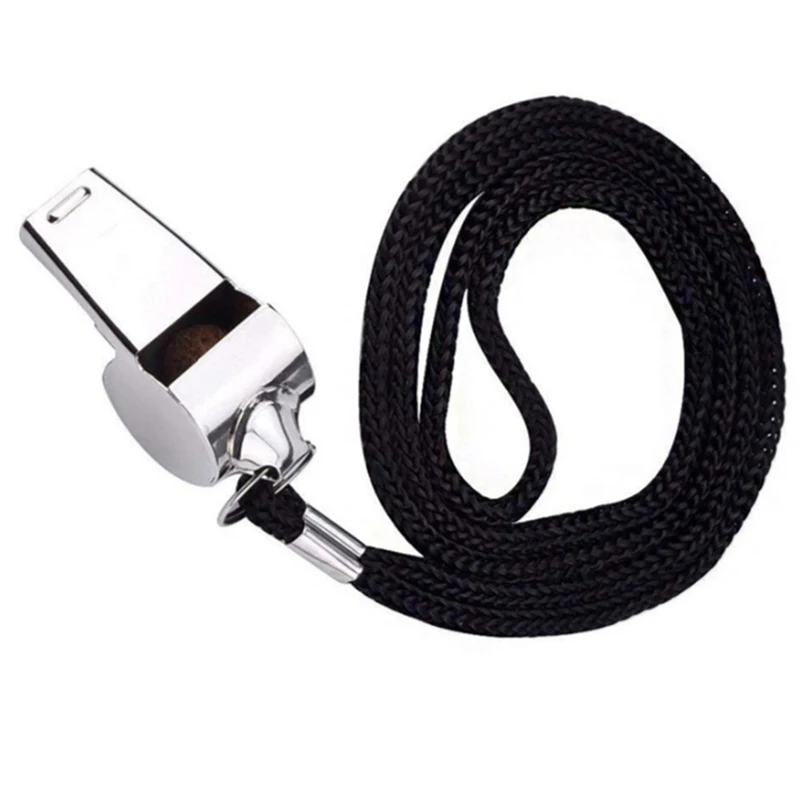 Stainless Steel Whistle First Aid Whistle Soccer Football Basketball Hockey Baseball Sports Referee Survival Outdoor survival whistle,sport whistle,sports whistle,soccer whistle,metal whistle