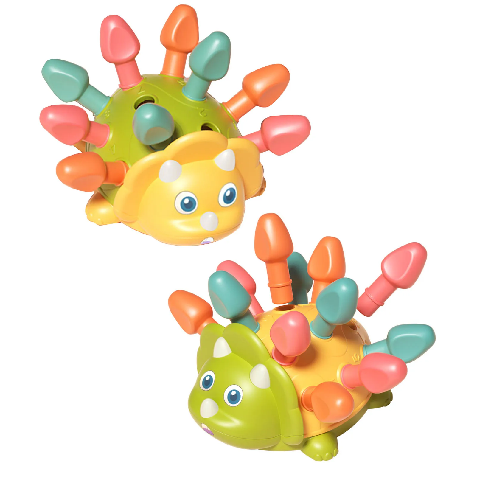 

Игрушка-динозавр с шипами, сенсорная доска с шипами, тренировка концентрации рук и глаз, игрушка Монтессори, подарок для малышей