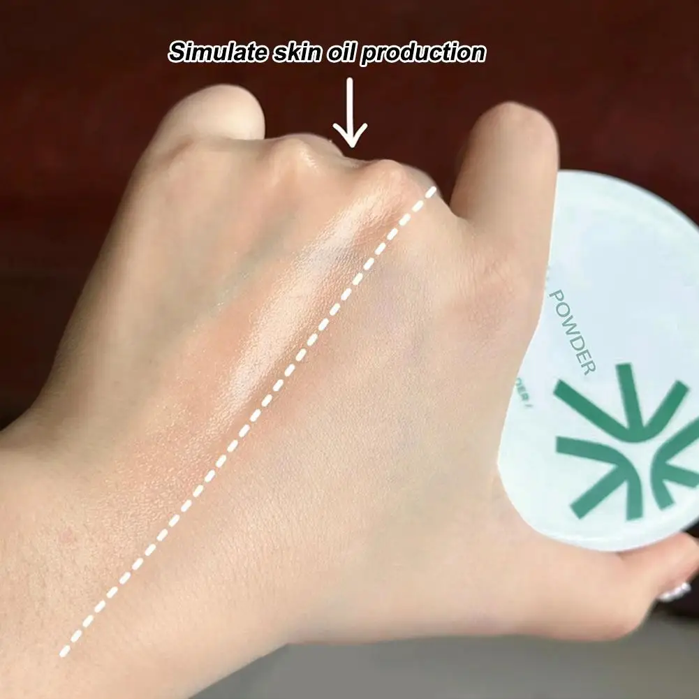 بودرة أساس طبيعية للتحكم في الزيوت المضغوطة على ال...