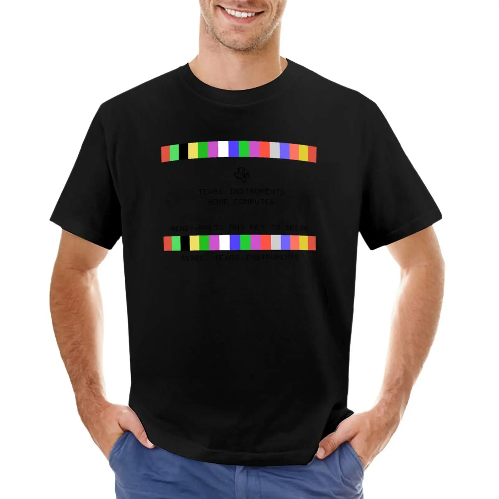 Ti-99/4A Computer Boot T-Shirt Plus Size Top Magliette Personalizzate Anime Mens Graphic T-Shirt Pack