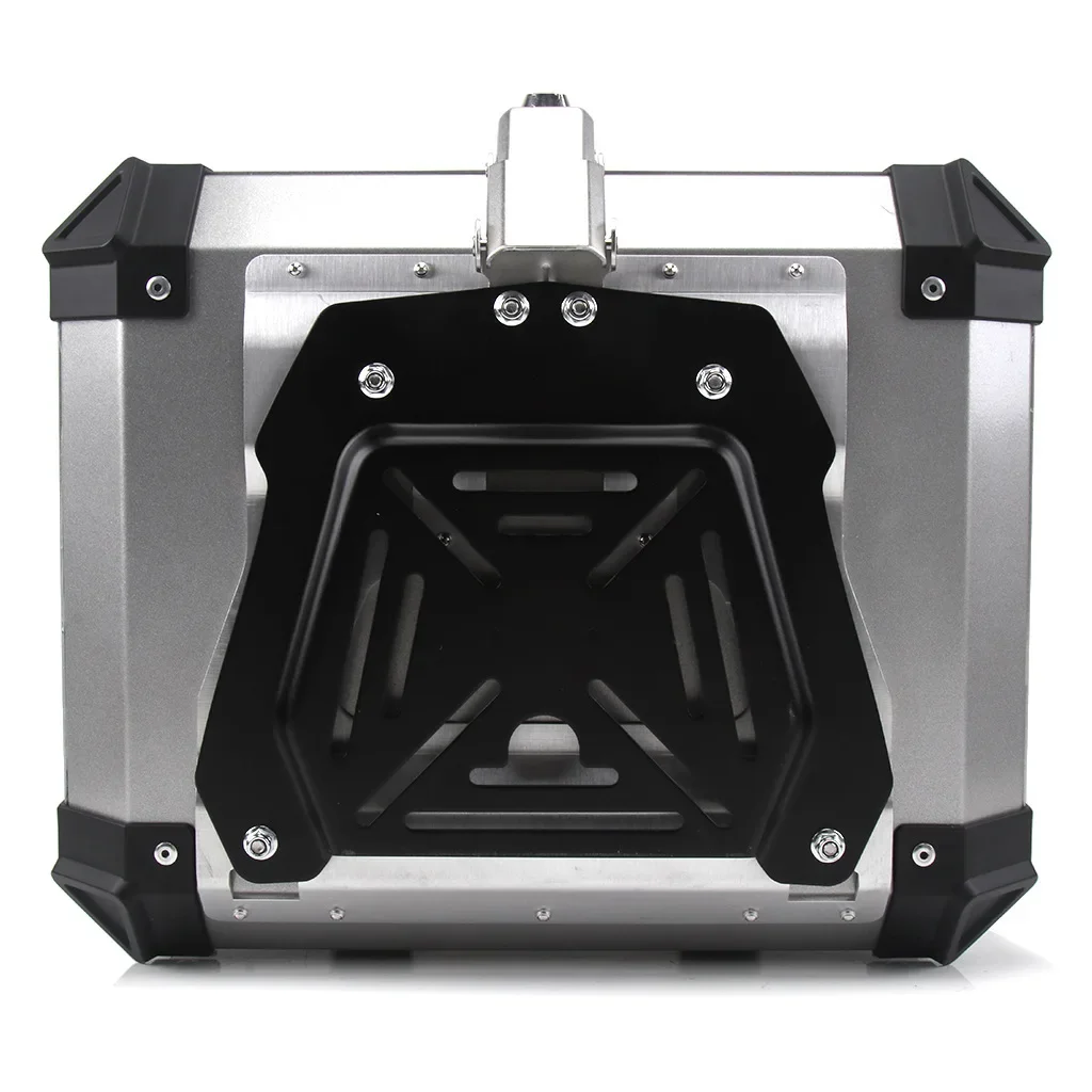 45L 55L/65L/80L/100L Motorcycle Tail Box Quick Release Base Stamping Bottom Plate Tail Box Rack Accessories Stainless Steel