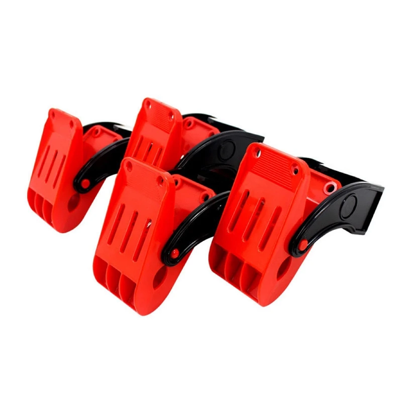 

4PCS Car Wash Floor Mat Clamps Fixed Foot Pad Cleaning Clip Wall-Mounted Clip For Heavy Duty