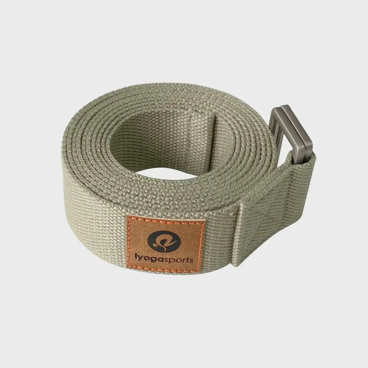244x3.8cm Yoga Strap Durable Cotton Adjustable Yoga Pilates Dance Stretching Belts Fitness Exercise Equipment 5