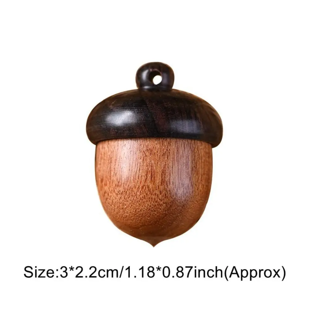 Mini Wooden Medicine Pill Box Storage Container