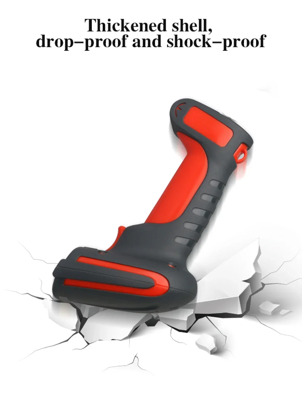 2D QR High Performance Anti-Drop Industrial Barcode Scanner