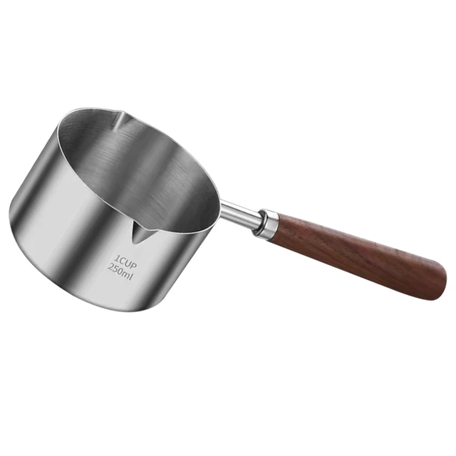 Stainless Steel Small Milk Pot Cooking Sauce Pans Coffee Tools Oil