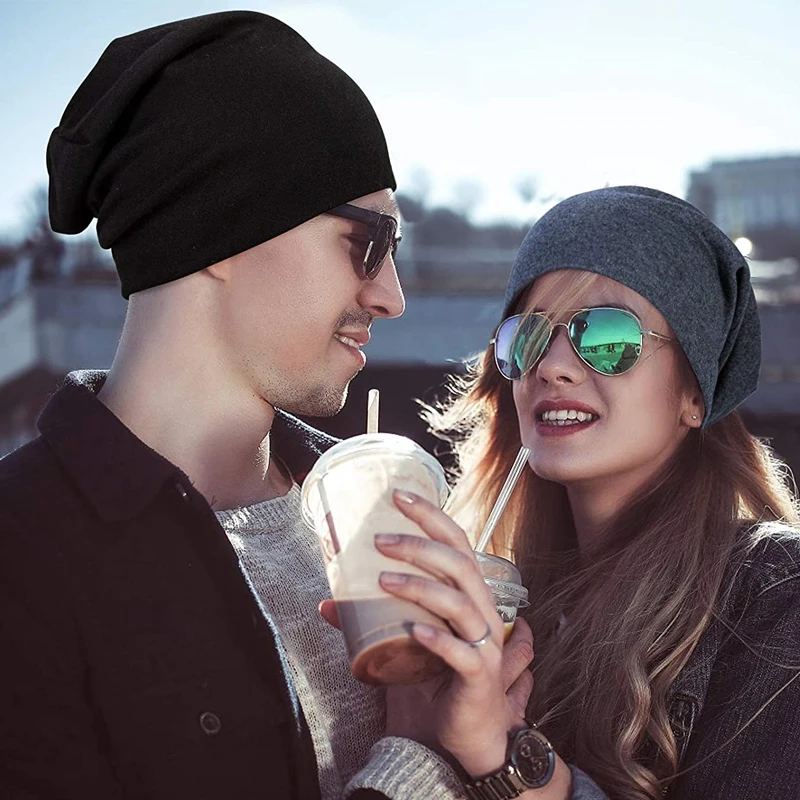 Stylish Winter Knitted Hat Bonnet Cap Skullies Beanies Unisex Female