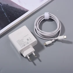Huawei 65W USB - C PD Super Charge Power Adapter with 1.8M Cable - EU Add Cable
