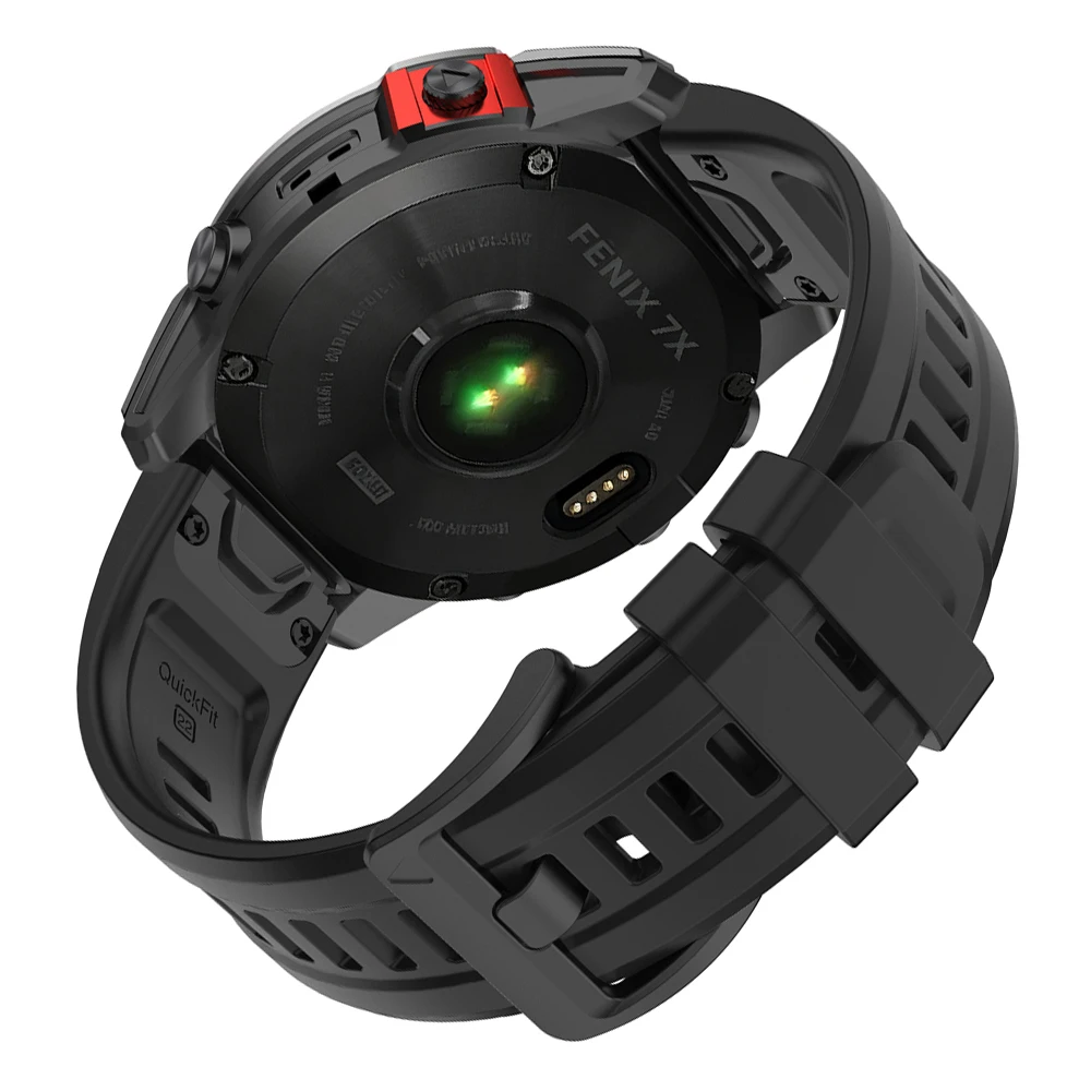 Durable Silicone Sports Watch Band - QuickFit Design