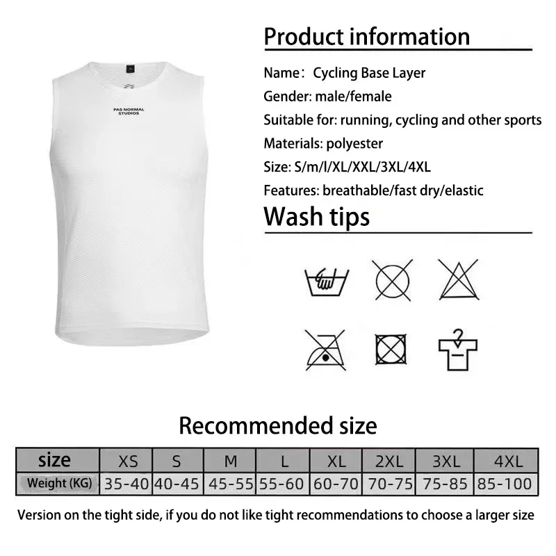 Description Picture 5 of item2024 UAE Team Cycling Base Layer Summer Jersey Sleeveless Cycling Vest MTB Road Bike Vest Mesh Bicycle Underwear Cycling Clothes