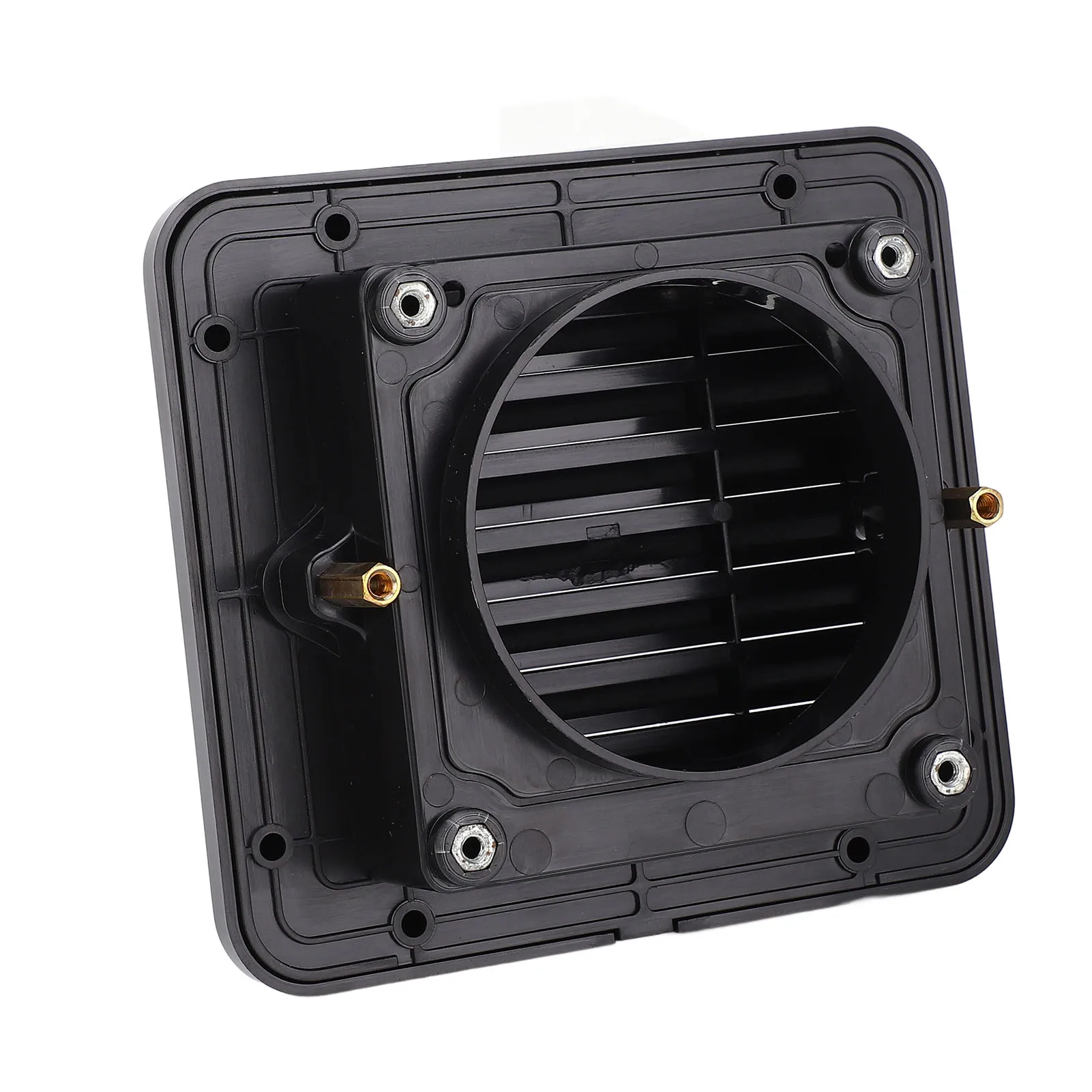 RV Air Vent Louver Quickly Air Exchange Easy Install 140 X 130mm RV Side Ventilation Grille for Campers Yacht Bathroom Kitchen
