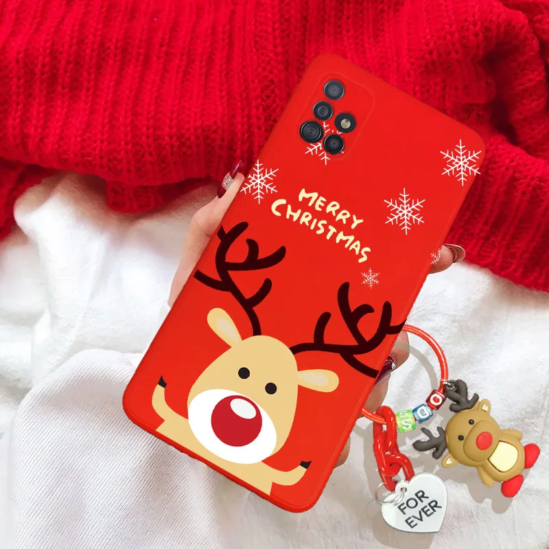 Yoedge Funda Con Cuerda Para Xiaomi Redmi Note 10 5G 6,5", Rojo TPU Silicona Mate