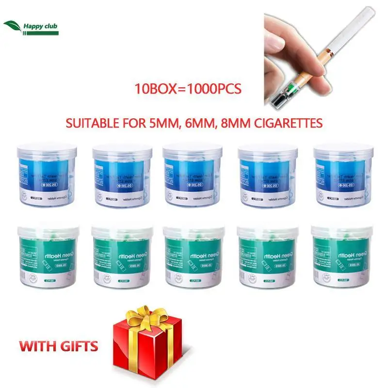 

Smoke Men Holder Health Smoking Filter Cigarette Gift Disposable Accessories Pipe For