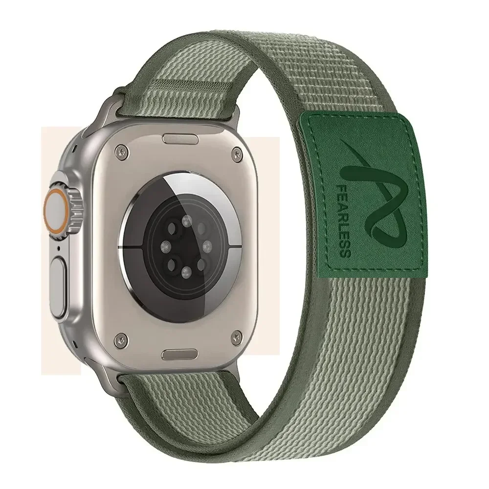 Nylon Leather Sport Watch Strap - Premium Band in Multiple Sizes