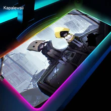 

Little Nightmares 900x400MM RGB Piece Large Mouse Mat Laptop Mouse Pad Notbook Computer Keyboard Gaming Mousepad Gamer Play Mats