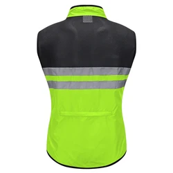 Enhanced Windproof Cycling Jacket - Lightweight, Water-Resistant Long Sleeve Jersey - EU L (ASIA XL) (Vest G)