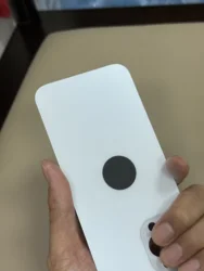 Premium Back Cover Glass Replacement - Durable Rear Screen Glass Shell - 1pcs (White 13pro max)
