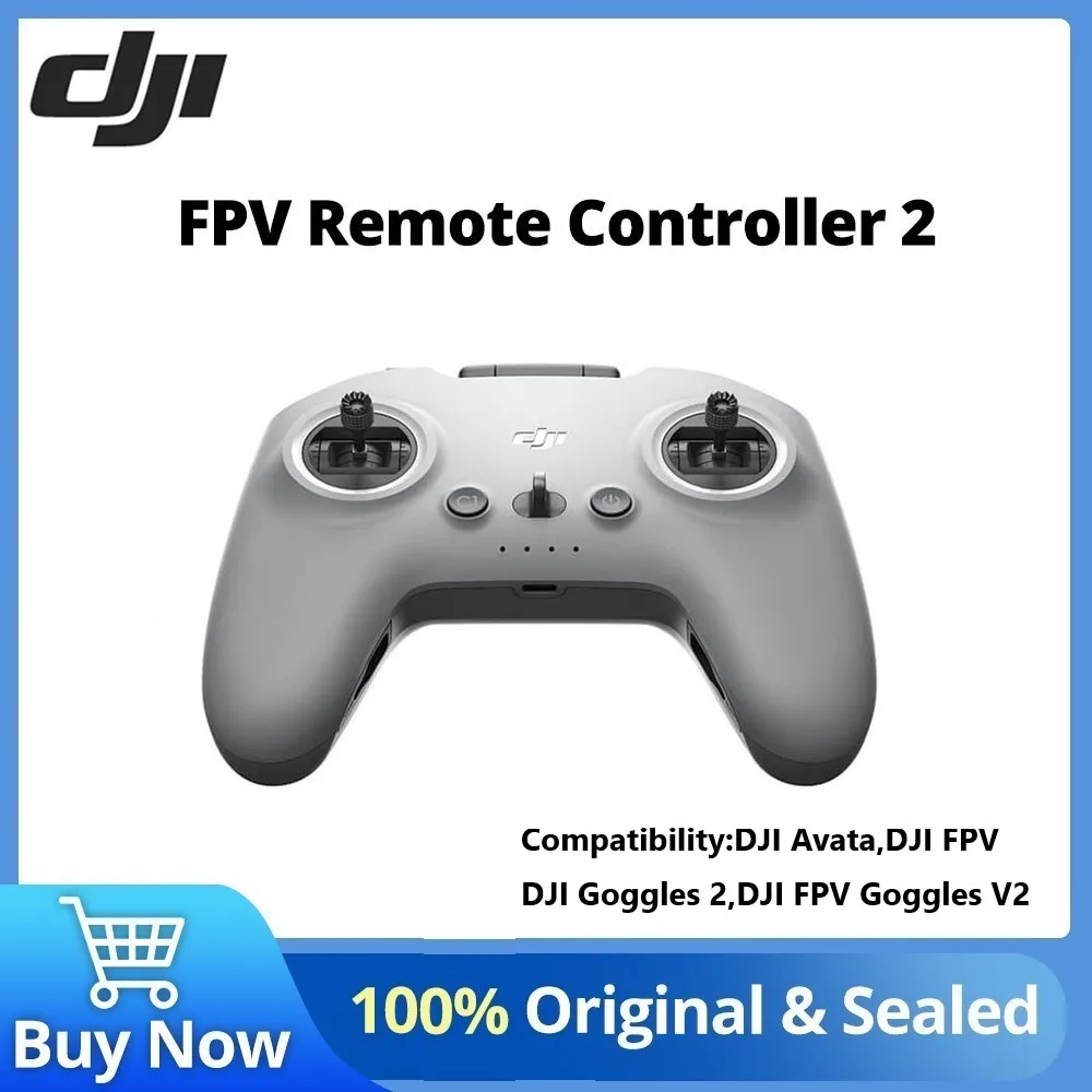 DJI FPV AVATA Remote Controller 2 DJI FPV and Goggles V2 High Accuracy Control Ultra Low Latency of 7ms Original remote control radio transmitter