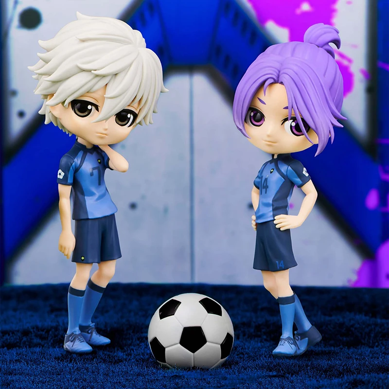 Xinchangda Seishiro Nagi Noodle Stopper Figure Anime Blue Lock Action Figure Cartoon Character Statue Collections Desktop Decoration Birthday Gift 9cm