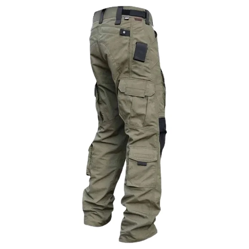 

Intruder Tactical Pants Men Military Multi-pocket Secret Service Army Combat Trousers Outdoor Wear-resistant Hunting Cargo Pant