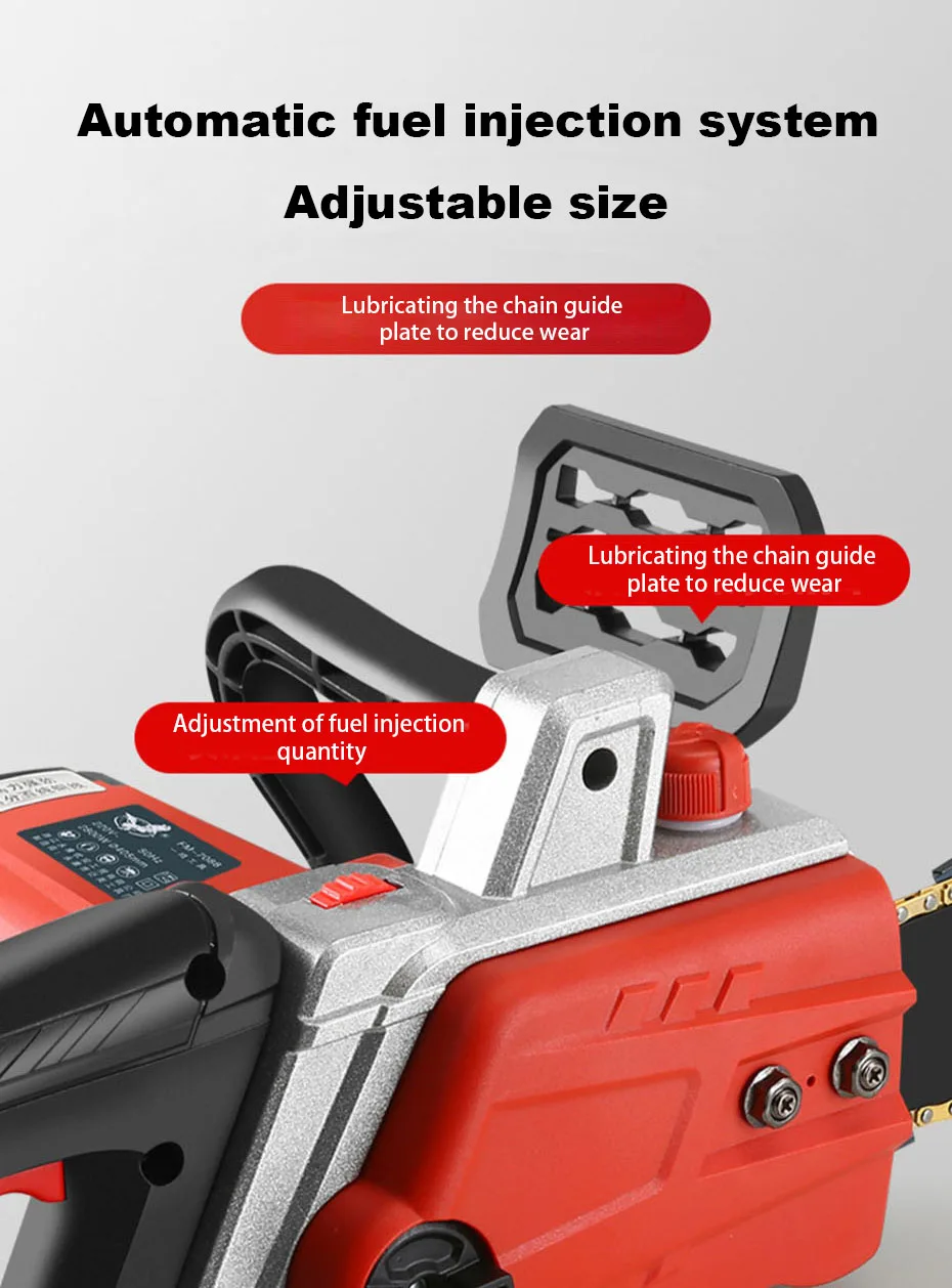Handheld Electric Chain Saw Felling Saw Mini Chain Saw Tree Saw Powerful Electri