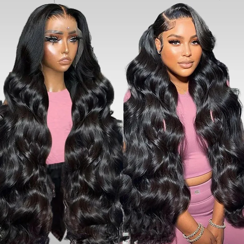 CIair International - Perruque brésilienne en cheveux humains 6K : couleur naturelle