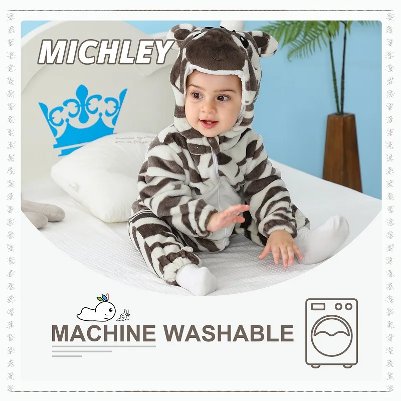 Pagliaccetti Per Bambini Costume Invernale Flanella Per Ragazza - 7