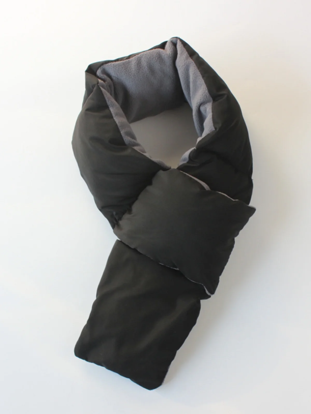 Thiened down Scarf ex Winter Faionable Versatile Cross Sle Men's Women's Warm Ne Warmer Long Rectangle ape - Image 4