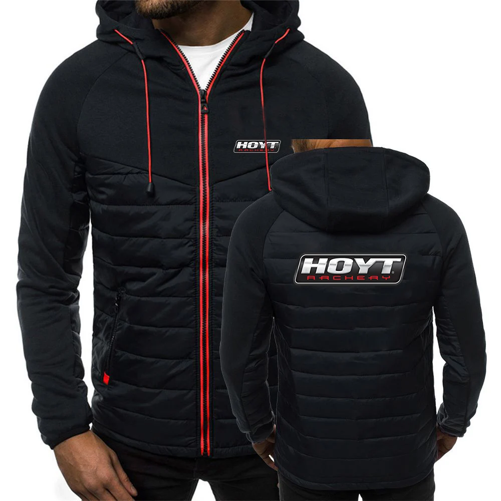 

Мужской бренд Hoyt Archery, осень и зима, популярная Лоскутная одежда, семь цветов, хлопковая ткань, пальто с рисунком