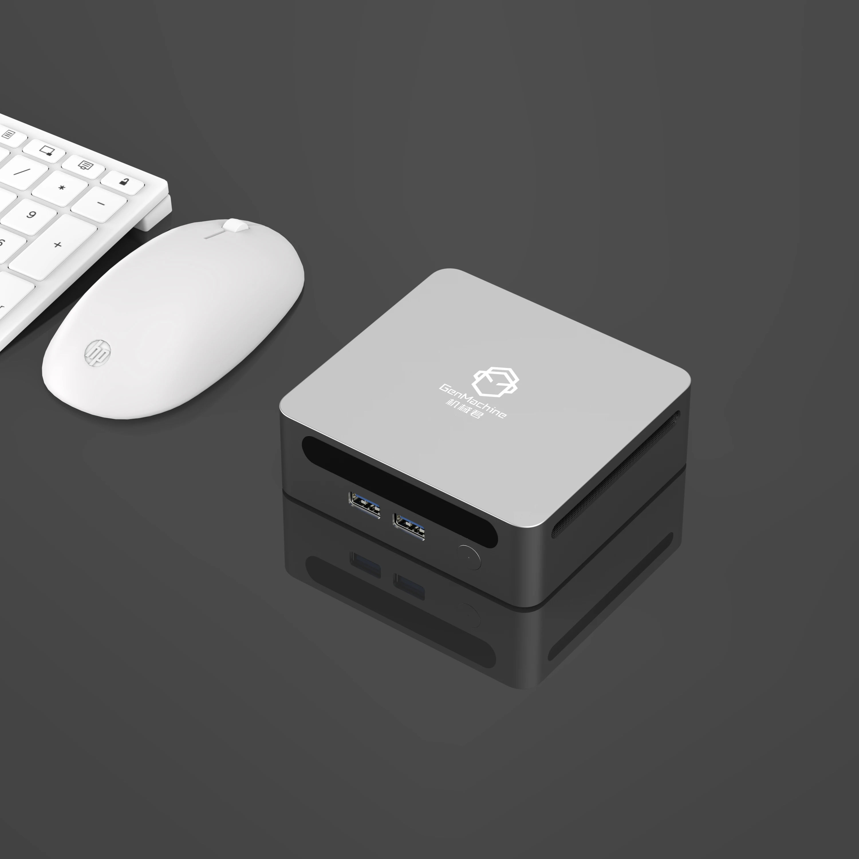 GenMachine Mini PC AMD Ryzen7 4800U Win11Pro R7 4800U