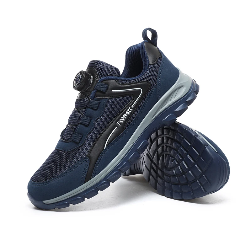 Mens Casual Shoes Breathable Sneakers Lightweight Elastic Couple Running Shoes