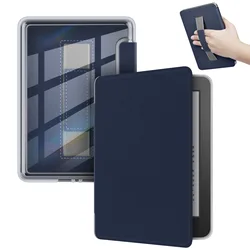 Premium Protective Case for Kindle Paperwhite - Universal Fit Pouch Cover (Dark Blue)