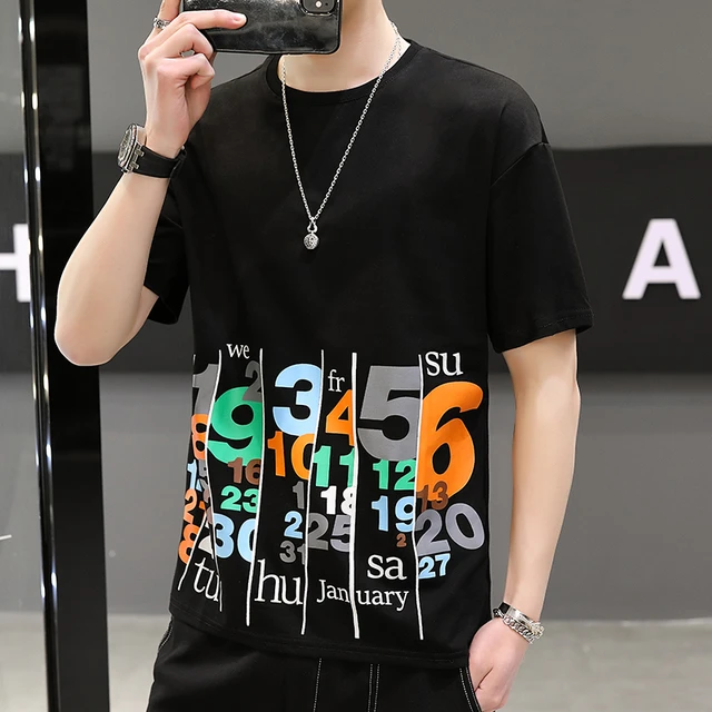 Vurdering Sentimental Nautisk Oversized M-5XL T-Shirts High Quality 2022 Summer Mens Short Sleeve Cotton  Tees Streetwear Hip Hop Tops Clothing Dropshipping - AliExpress