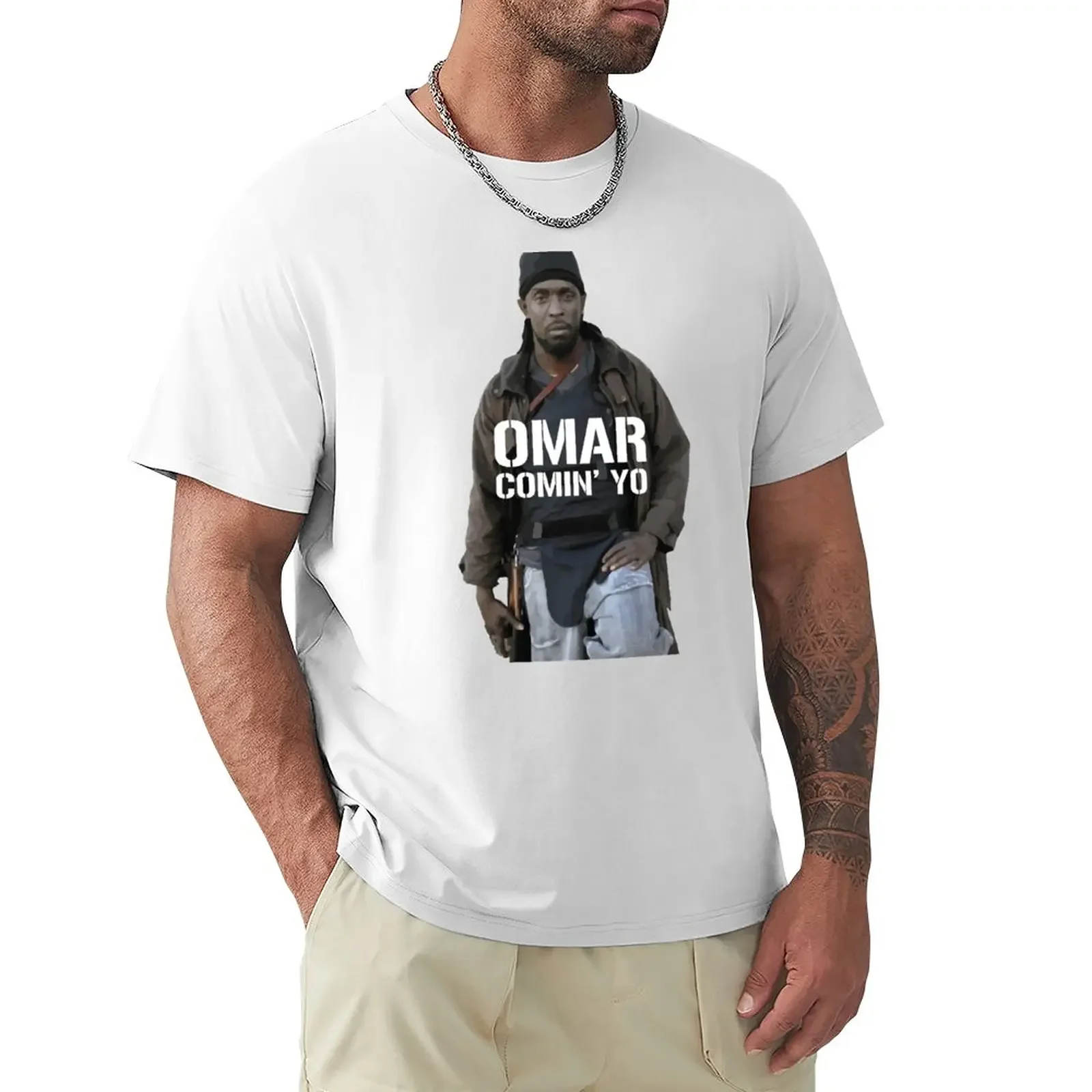 

Omar Comin' Yo T-Shirt boys animal print shirt black t shirts Short t-shirt sublime t shirt T-shirts for men cotton