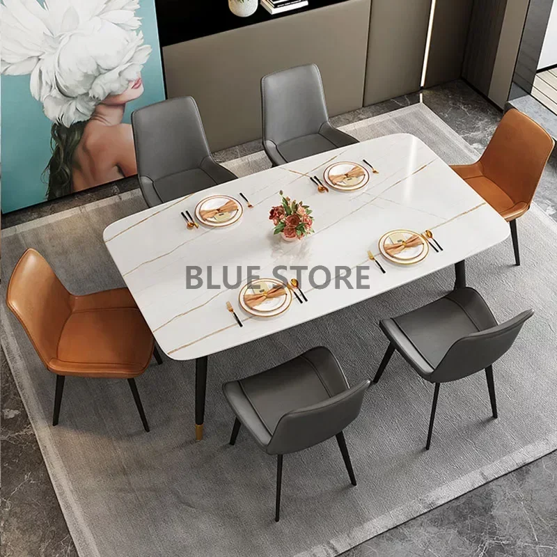 

High Kitchen Organizer Dining Table Small Nordic Modern Newclassic Library Coffee Tables Computer Modern Mesa Comedor Furniture