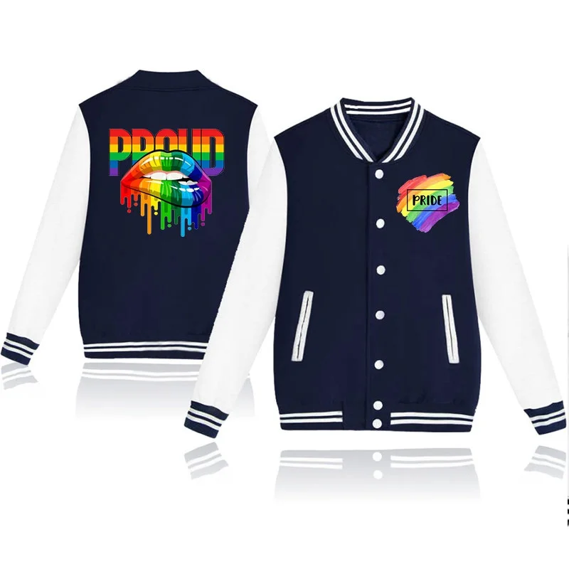 thumbnail image 1 of Chaqueta de moda nueva con orgullo LGBT, sudadera informal de manga larga a la moda, chaqueta de béisbol para hombre y mujer, 1 of 4