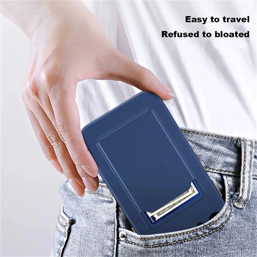 Kartensteckplatz-Taschenhalter-Telefonhülle für iPhone 15 14 13 12 11 Pro Max Mini XS XR 7 8 Plus SE 2022 TPU-Geldbörse weich stoßfest_voghion.com