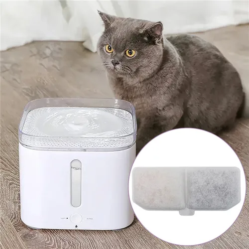 고양이 물 분수 필터 교체 필터, 애완 동물 고양이 물 마시는 디스펜서 필터 용품, 10 개 3