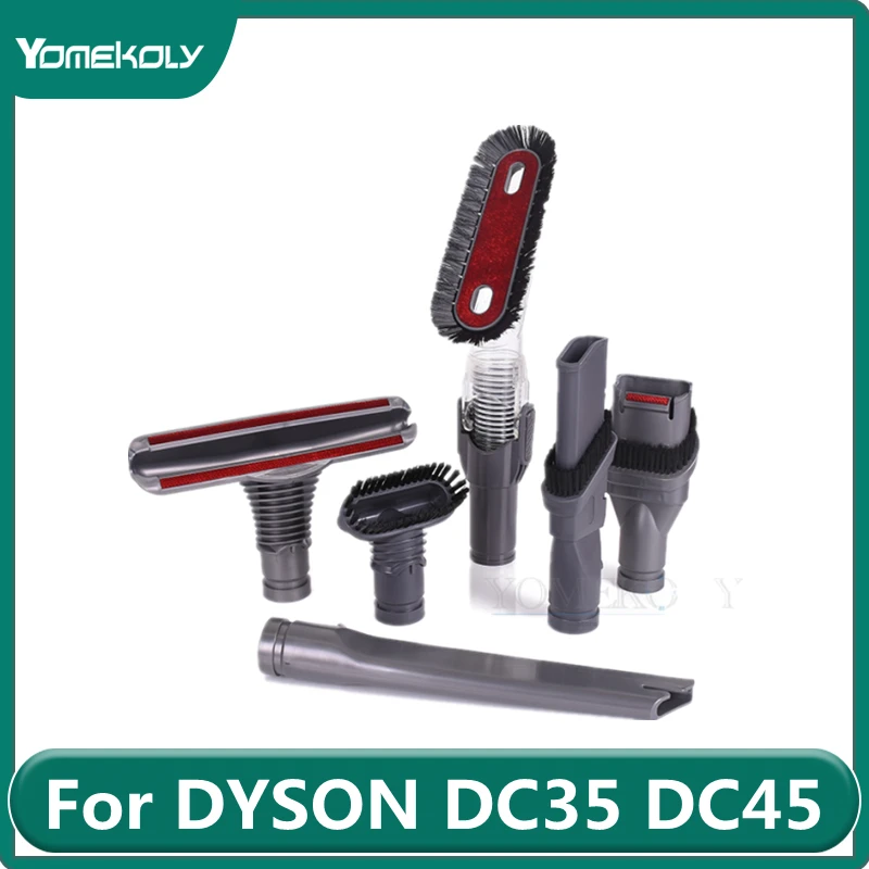 6 шт./лот Щетка Насадка для DYSON DC35 DC45 DC58 DC59 DC62 V6 DC47 всасывающая головка адаптера