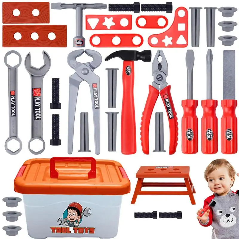 Kids Tool Set Toys Kids Tool Toys For Boys Pretend Play For Toddlers 35 Boys Children Tool Set