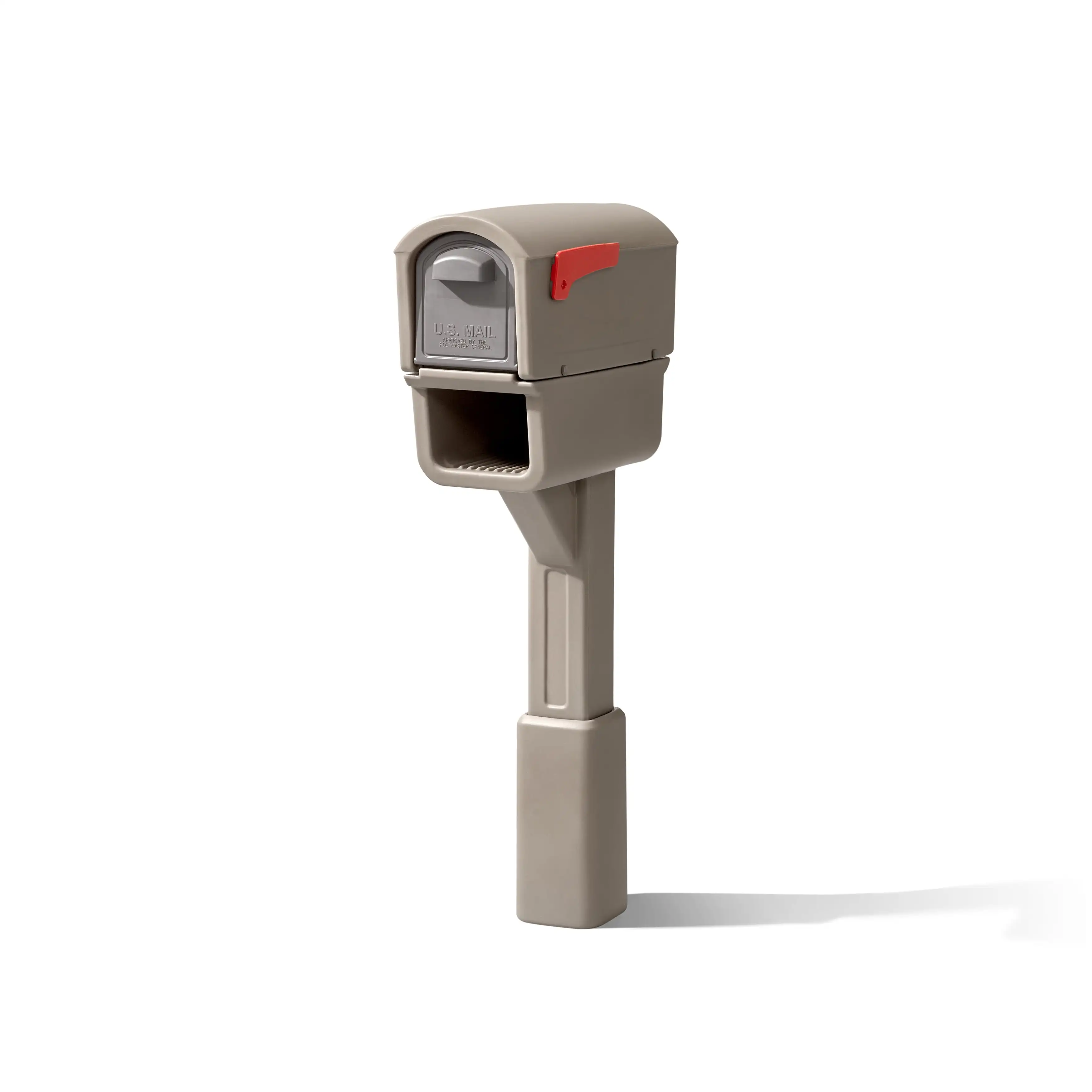 Express Plus Plastic Mailbox Mocha Finish 4