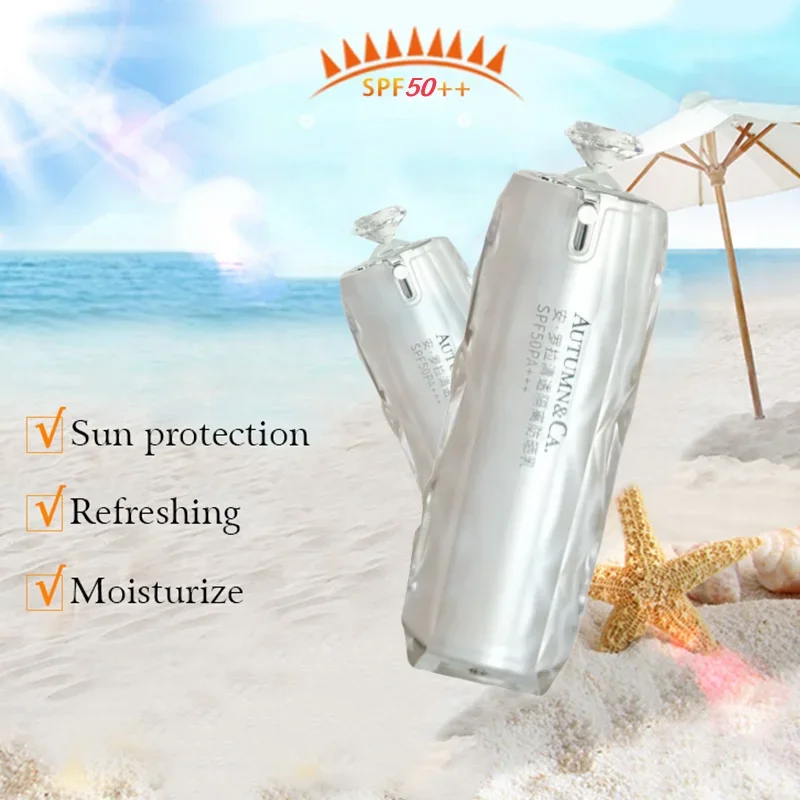 Sunscreen SPF50pa Facial Isolation Brightening Anti-UV Waterproof Sweat-proof 2-in-1 Full Body Brightening Skin Tone